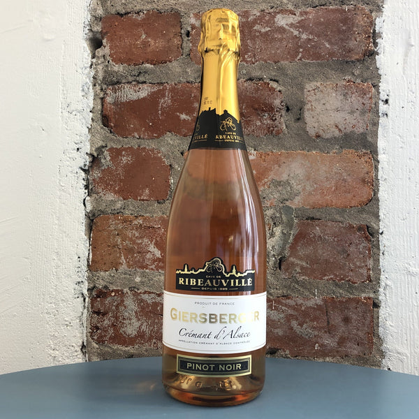 Cremant d'Alsace Rosé (100% Pinot noir)