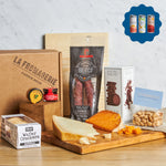 Chorizo, Mimolette & Parmigiano Reggiano Gift box (Wine pairing available for CA) - La Fromagerie Cheese Shop