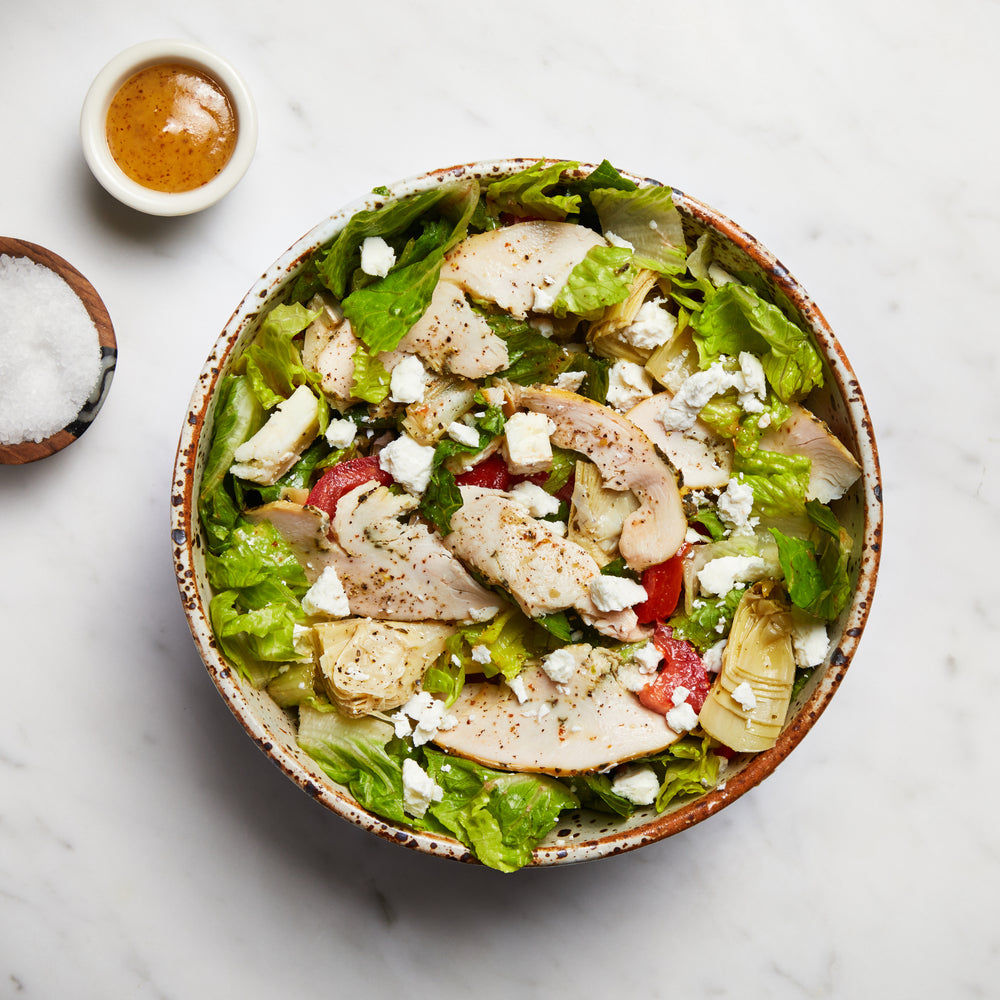 La Fromagerie - gourmet salad l'Occitane goat cheese chicken 