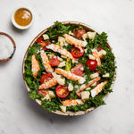 La Fromagerie - gourmet salad St Tropez shrimps parmigiano reggiano kale