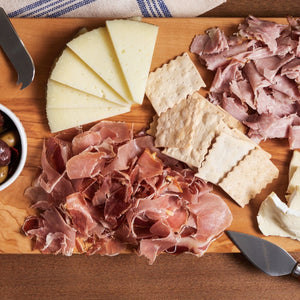 
            
                Load image into Gallery viewer, Happy Hour Gourmet Meat &amp;amp; Cheese Board - La Fromagerie Cheese Shop
            
        